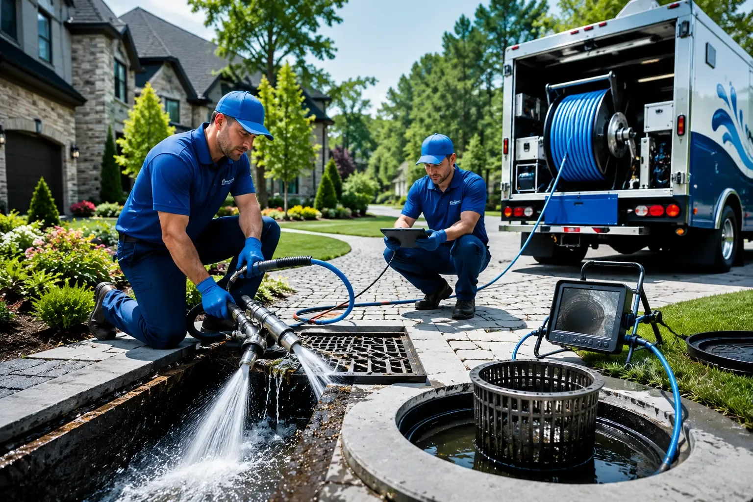 Local outdoor drain cleaning professionals in Basile, LA