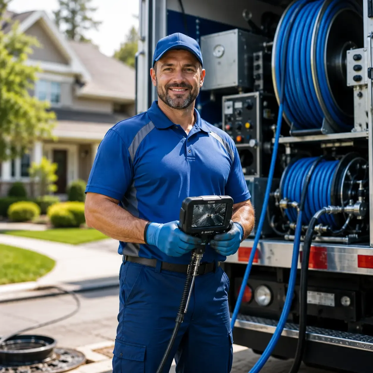 Local outdoor drain cleaning specialists in Basile, LA